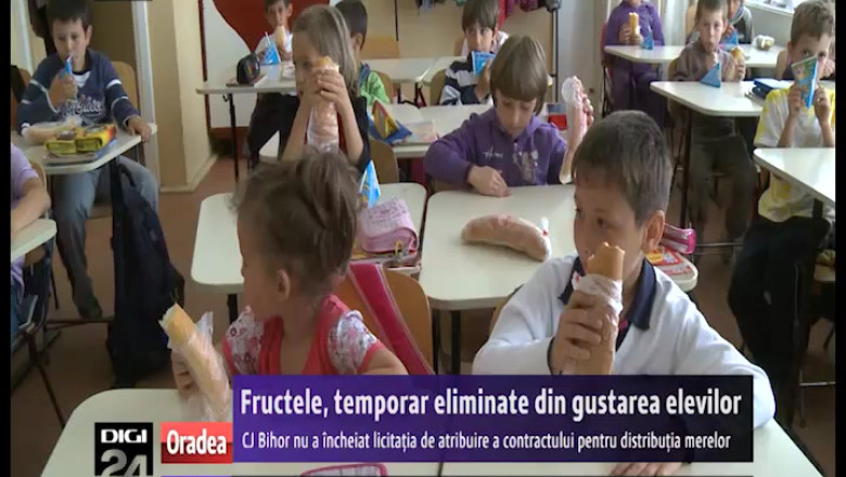Fructele, temporar eliminate din gustarea elevilor bihoreni Imagine