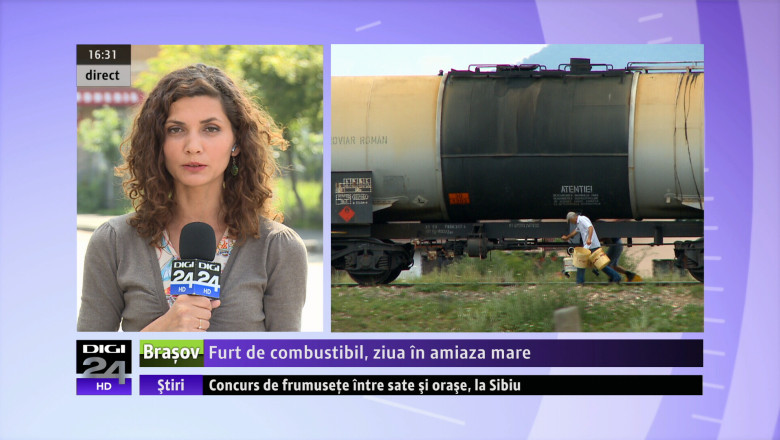 Furt de combustibil, ziua in amiaza mare Imagine