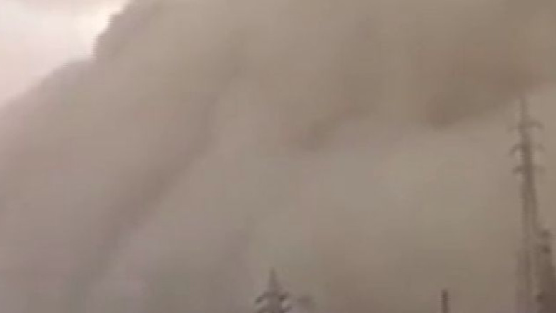 Furtuna de nisip in Egipt. Cel putin doua persoane au murit in orasul Aswan Imagine