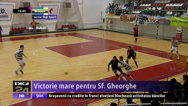 FUTSAL. Victorie mare pentru Sf. Gheorghe Imagine