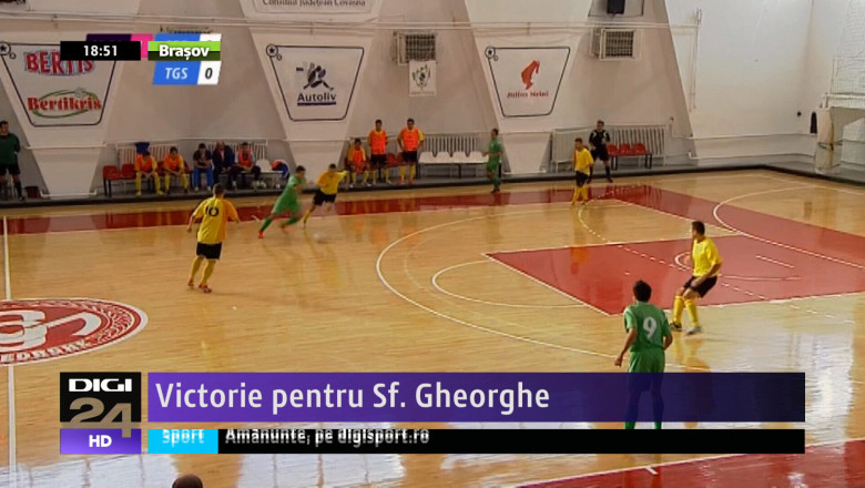 FUTSAL. Victorie pentru Sf. Gheorghe Imagine