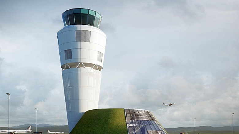 Futurist: Noul turn de control de la Aeroportul din Cluj-Napoca va fi unul dintre cele mai moderne din tara Imagine