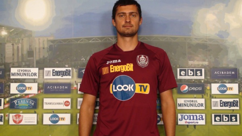 Gabi Tamas va juca la CFR Cluj. Fundasul a semnat un contract valabil pana in vara Imagine