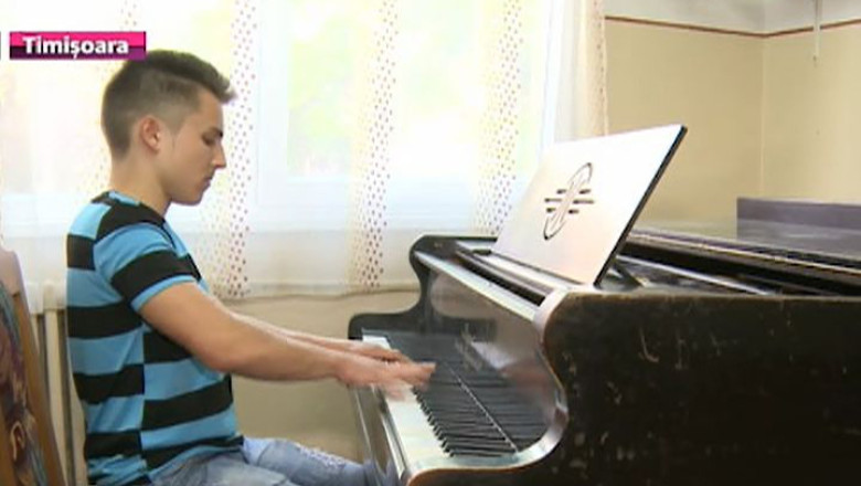 Gabriel Stoian: clapele pianului i-au dat ritm vietii si i-au construit o cariera pe portativ Imagine