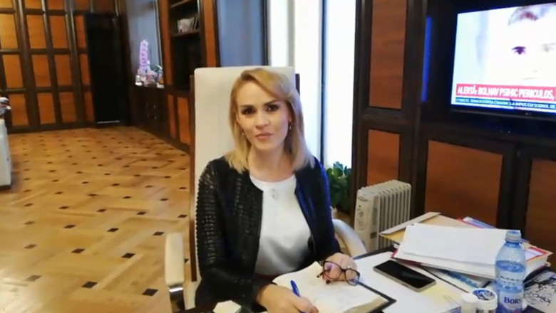 Gabriela Firea: Voi candida la Primaria Capitalei, daca si bucurestenii ma vor dori, din nou Imagine