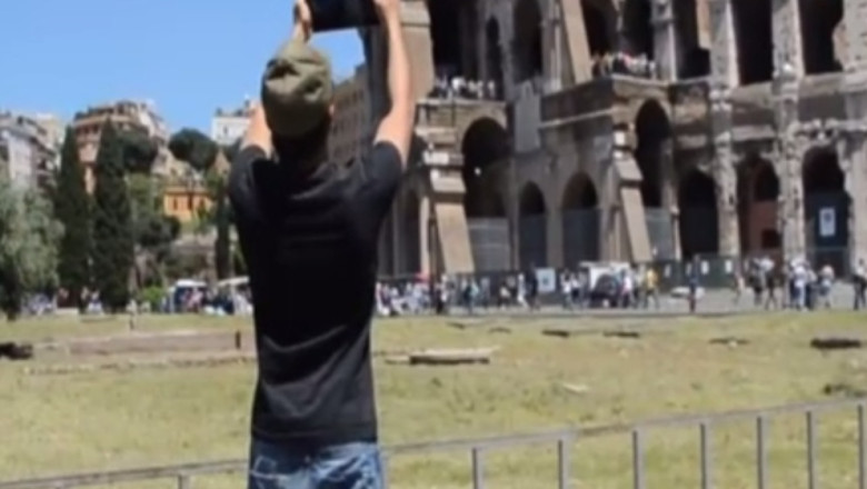 GADGET. Colosseumul din Roma, ca in ziua deschiderii Imagine