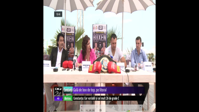 Gala de box, pe litoral Imagine