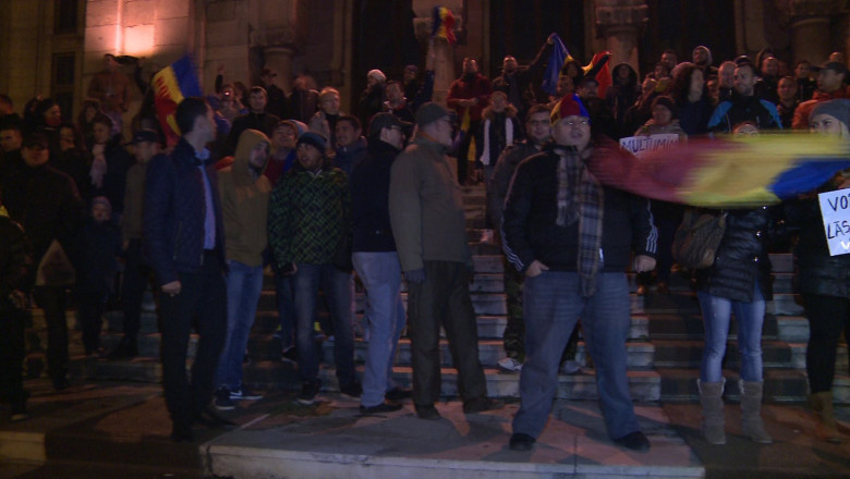 Galatenii au iesit in strada Imagine