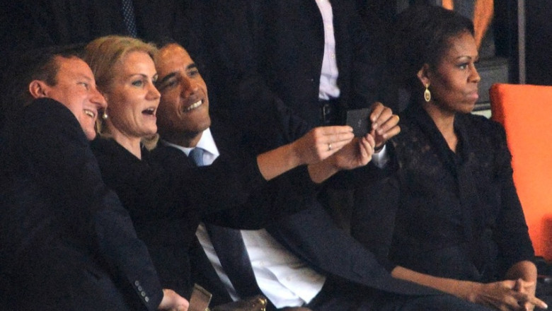 GALERIE FOTO. 17 selfies celebre in 2013 Imagine