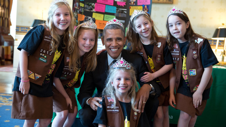 GALERIE FOTO. Barack Obama, un an in imagini surprinzatoare Imagine