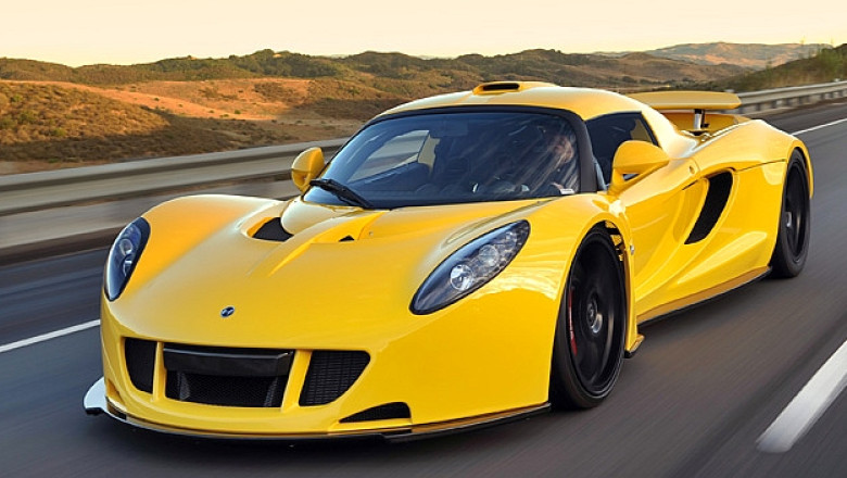 GALERIE FOTO VIDEO Hennessey Venom GT, cea mai rapida masina sport din lume: 435,31 kilometri pe ora Imagine