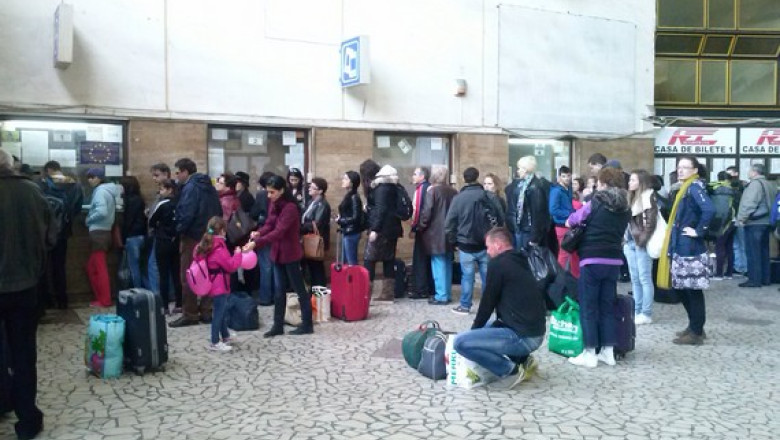 Gara de Nord din Timisoara: e greu sa-ti cumperi un bilet! Imagine