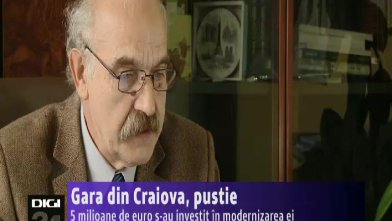 Gara din Craiova e pustie. 5 milioane de euro s-au investit in modernizarea ei   Imagine