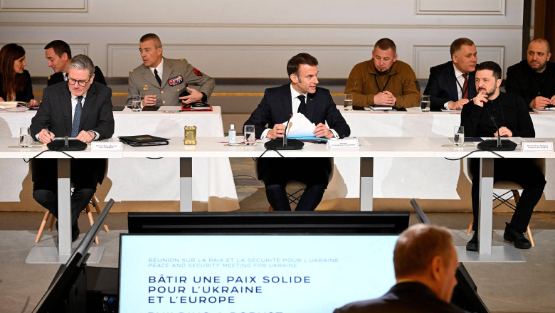 Garantiile de securitate pentru Ucraina, discutate la Paris. Ilie Bolojan, la reuniunea convocata de Macron Imagine