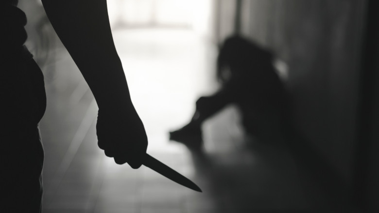 Gelozia l-a facut pe un barbat din Gorj sa isi injunghie sotia. Agresorul este cautat de politisti Imagine