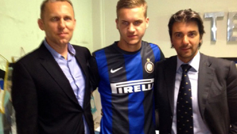 George Puscas, un fotbalist de 17 ani, a semnat cu Inter Milano Imagine