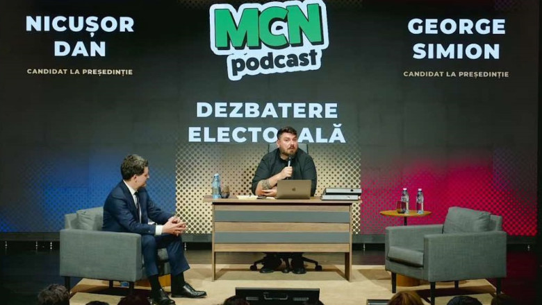 George Simion neaga ca a confirmat participarea la dezbaterea organizata de Micutzu. Mesajul audio difuzat de comediant Imagine