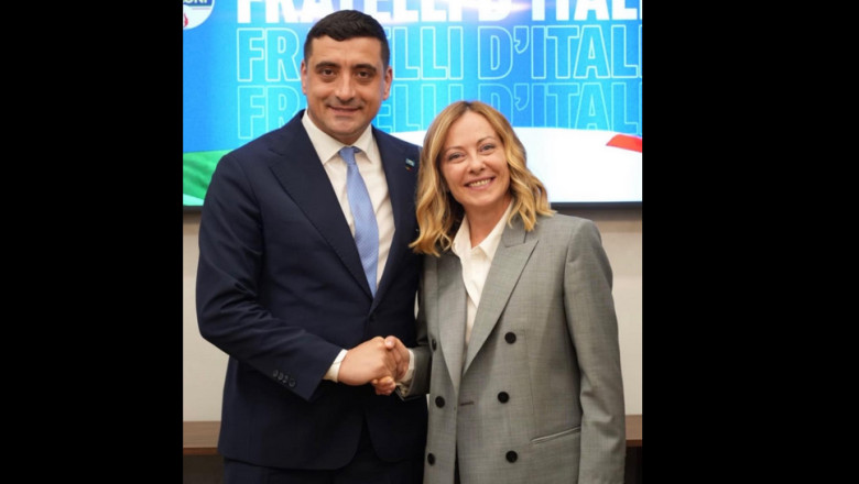 George Simion, sustinut de Matteo Salvini in cursa prezidentiala. Liderul AUR s-a intalnit si cu Giorgia Meloni Imagine