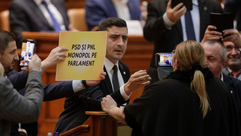 George Simion: Vreti liniste si civilizatie in Parlament? Am avut 33 de ani si uite unde ne-a adus. Nu regret nimic din ziua de ieri Imagine