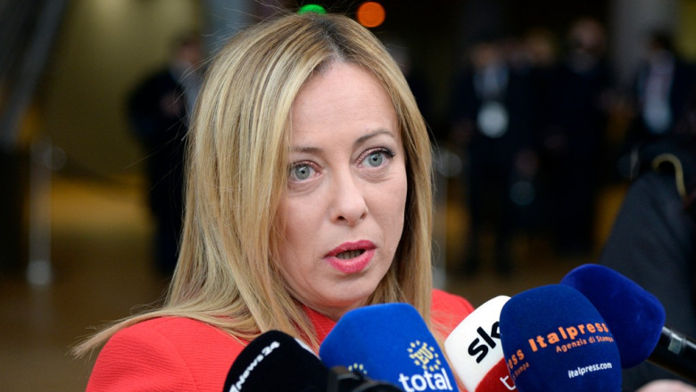 Georgia Meloni, indignata dupa ce sora sa a fost caricaturizata intr-un cotidian italian Imagine