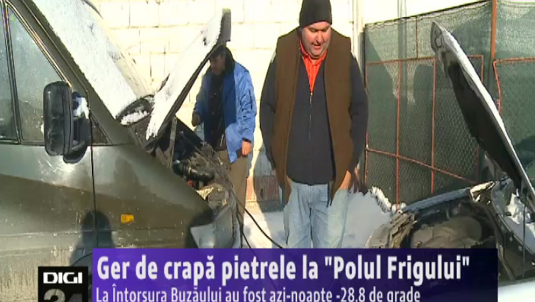 Ger de crapa pietrele la "Polul Frigului"  Imagine