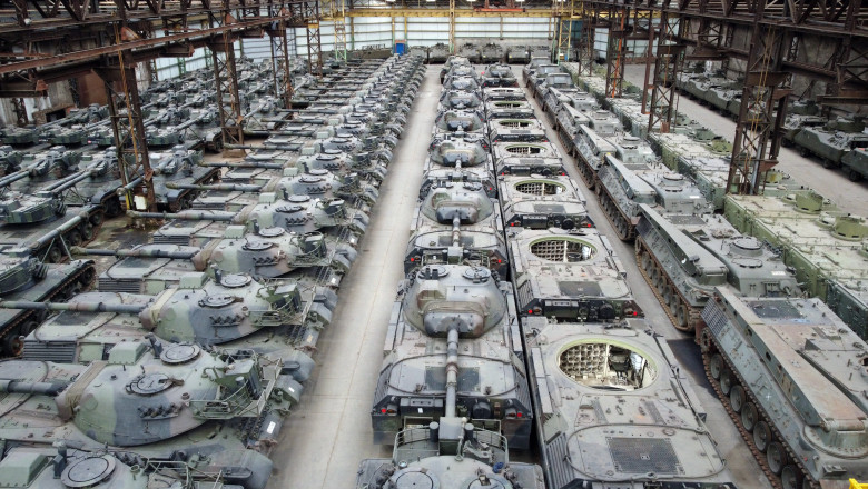 Germania a autorizat exportul de tancuri Leopard 1 catre Ucraina. Care este principala lor slabiciune Imagine