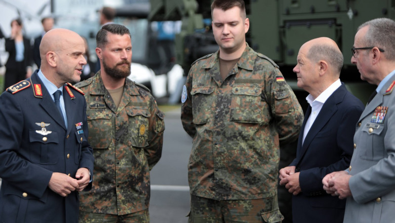 Germania desfasoara de astazi primul sistem de aparare antiaeriana IRIS-T, care va functiona alaturi de sistemele Patriot Imagine