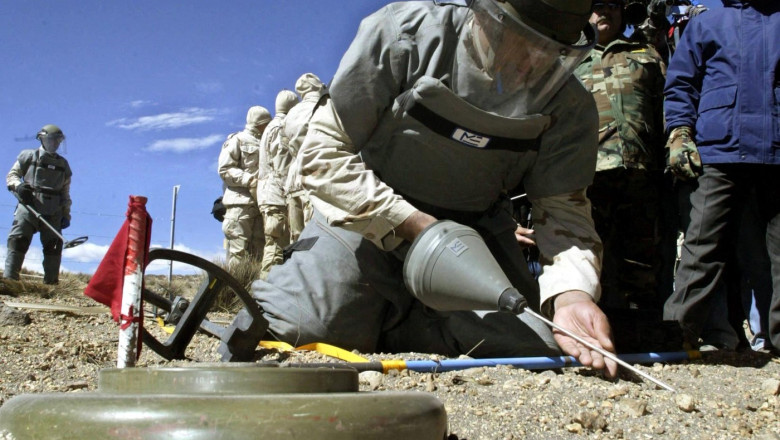 Germania: dezbatere privind reintroducerea minelor antipersonal. Motivul pentru care Berlinul s-ar retrage din Conventia de la Ottawa Imagine