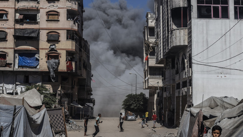 Germania, Franta si Marea Britanie cer „incetarea imediata” a ofensivei militare israeliene in orasul Gaza Imagine