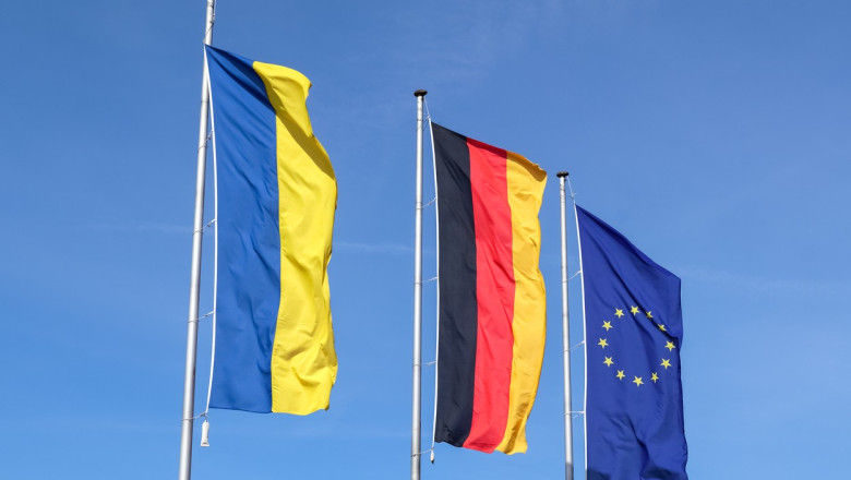 Germania se opune constituirii unei noi datorii comune a statelor UE pentru a finanta reconstructia Ucrainei Imagine
