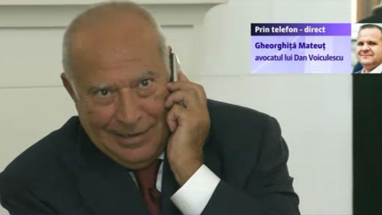 Gheorghita Mateut, avocatul lui Dan Voiculescu: „Timpul este neobisnuit de scurt intr-o cauza de o asemenea complexitate” Imagine