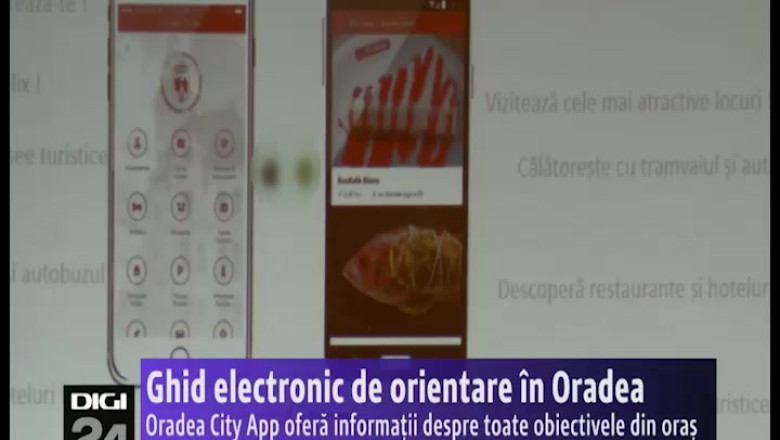 Ghid electronic de orientare. Oradea City App ofera informatii despre toate obiectivele din oras Imagine