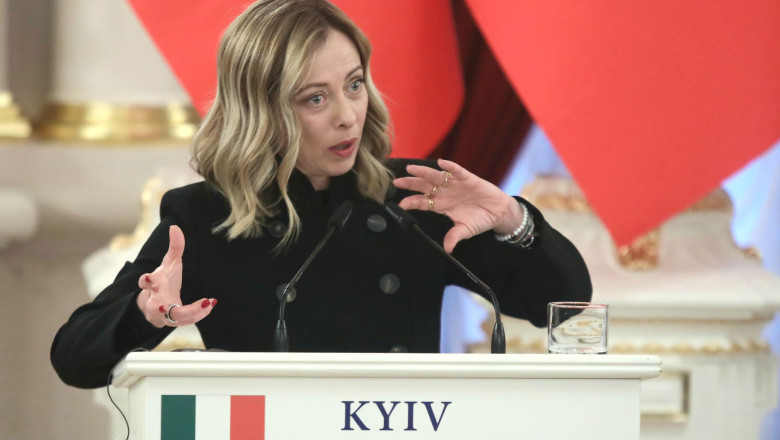 Giorgia Meloni: Daca Rusia nu ar fi invadat Ucraina, Hamas nu ar fi atacat Israelul Imagine