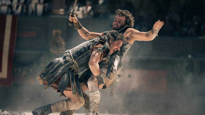 „Gladiatorul 2” va prezenta cea mai mare secventa de actiune facuta vreodata de Ridley Scott. A aparut un nou trailer Imagine