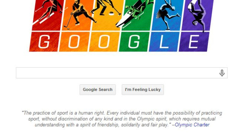 Google a creat un logo special pentru Jocurile Olimpice de la Soci Imagine