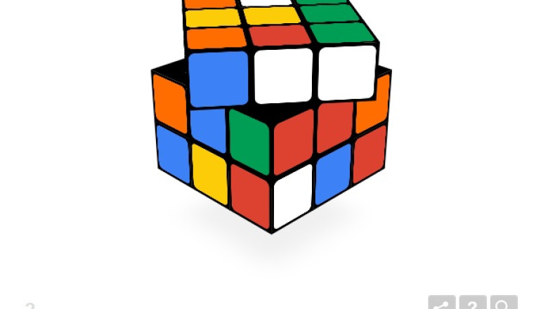 Google aniverseaza patru decenii de la inventarea cubului Rubik cu un doodle interactiv Imagine