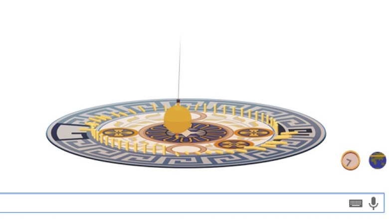 Google sarbatoreste 194 de ani de la nasterea fizicianului Leon Foucault printr-un doodle special Imagine