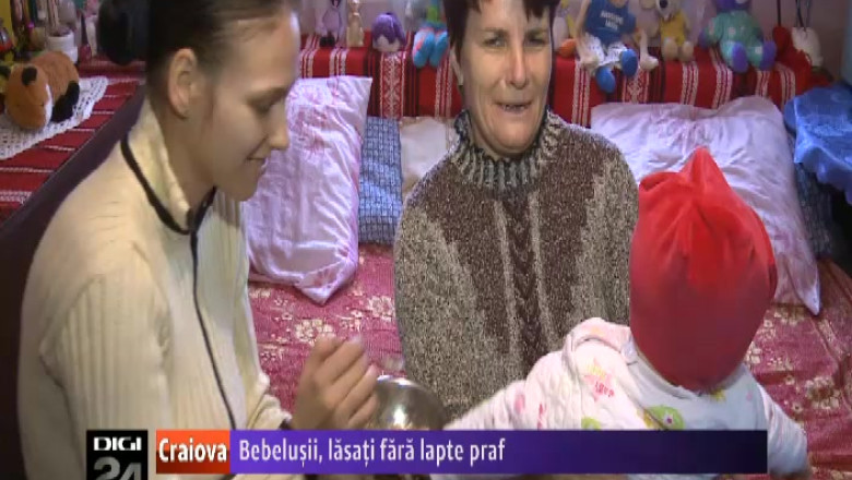 Gorj. Bebelusii, lasati fara lapte praf Imagine