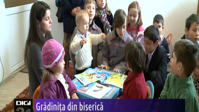 Gradinita din biserica Imagine