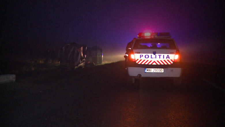 Grav accident de circulatie pe DN 6, la iesirea din Drobeta Turnu Severin Imagine