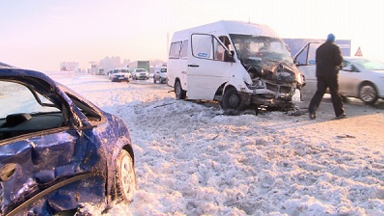 Grav accident de circulatie pe DN 73 Imagine