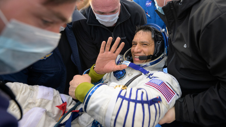 Gravitatia, cea mai noua provocare pentru astronautul Frank Rubio, dupa 371 de zile in spatiu Imagine