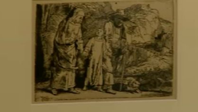 Gravuri de Rembrandt, expuse la Cluj-Napoca Imagine