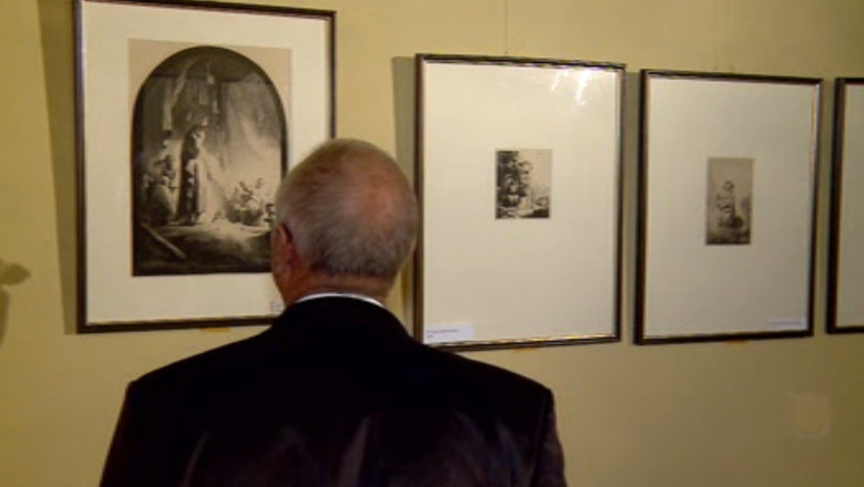 Gravuri originale dupa picturile lui Rembrandt, expuse la Iasi Imagine