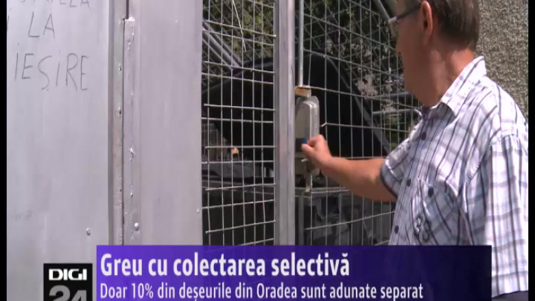 Greu cu colectarea selectiva. Doar 10% din deseurile din Oradea sunt adunate separat Imagine