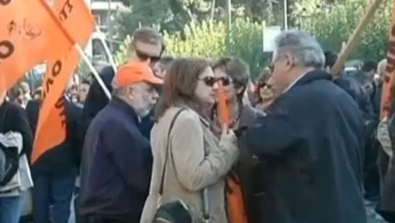 Greva de 24 de ore in Grecia. Functionarii publici protesteaza fata de programul de disponibilizari Imagine