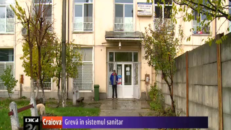 Greva de avertisment in sistemul sanitar. In Dolj, peste 2.500 de angajati din spitale au participat la actiunea de protest Imagine