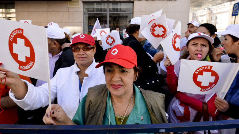 Greva din sanatate s-a incheiat. Asistent medical: „Am crezut ca ni se ofera mierea, dar ni se ofera cucuta” Imagine