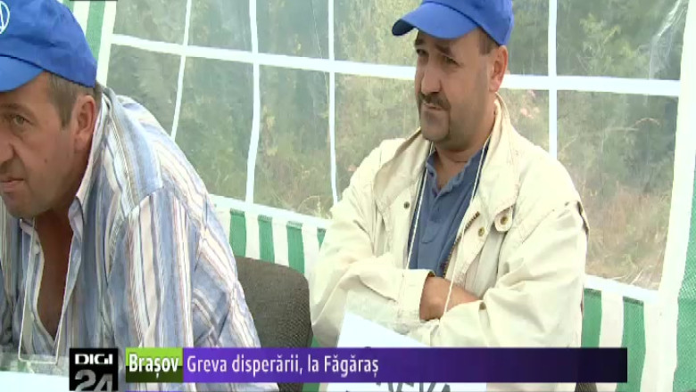Greva disperarii, la Fagaras. Sapte lideri de sindicat de la Nitramonia au intrat in greva foamei Imagine