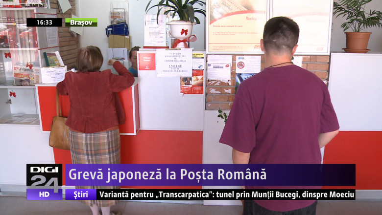 Greva japoneza la Posta Romana Imagine